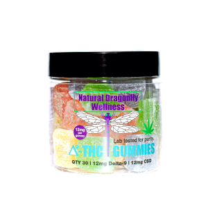 Delta-9 THC Gummies (12mg Delta-9 +12mg CBD)