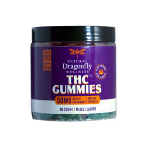 50mg Delta-8 Gummies Bulk Jar (80 gummies)