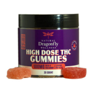 High Dose Delta-8 THC Gummies (100mg)