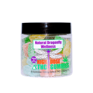 High Dose Delta-8 THC Gummies (100mg)