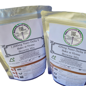 Pot Brownie Mix | Delta-9 (1 batch) (water soluble)