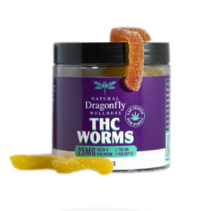 25mg Delta-9 THC Worms