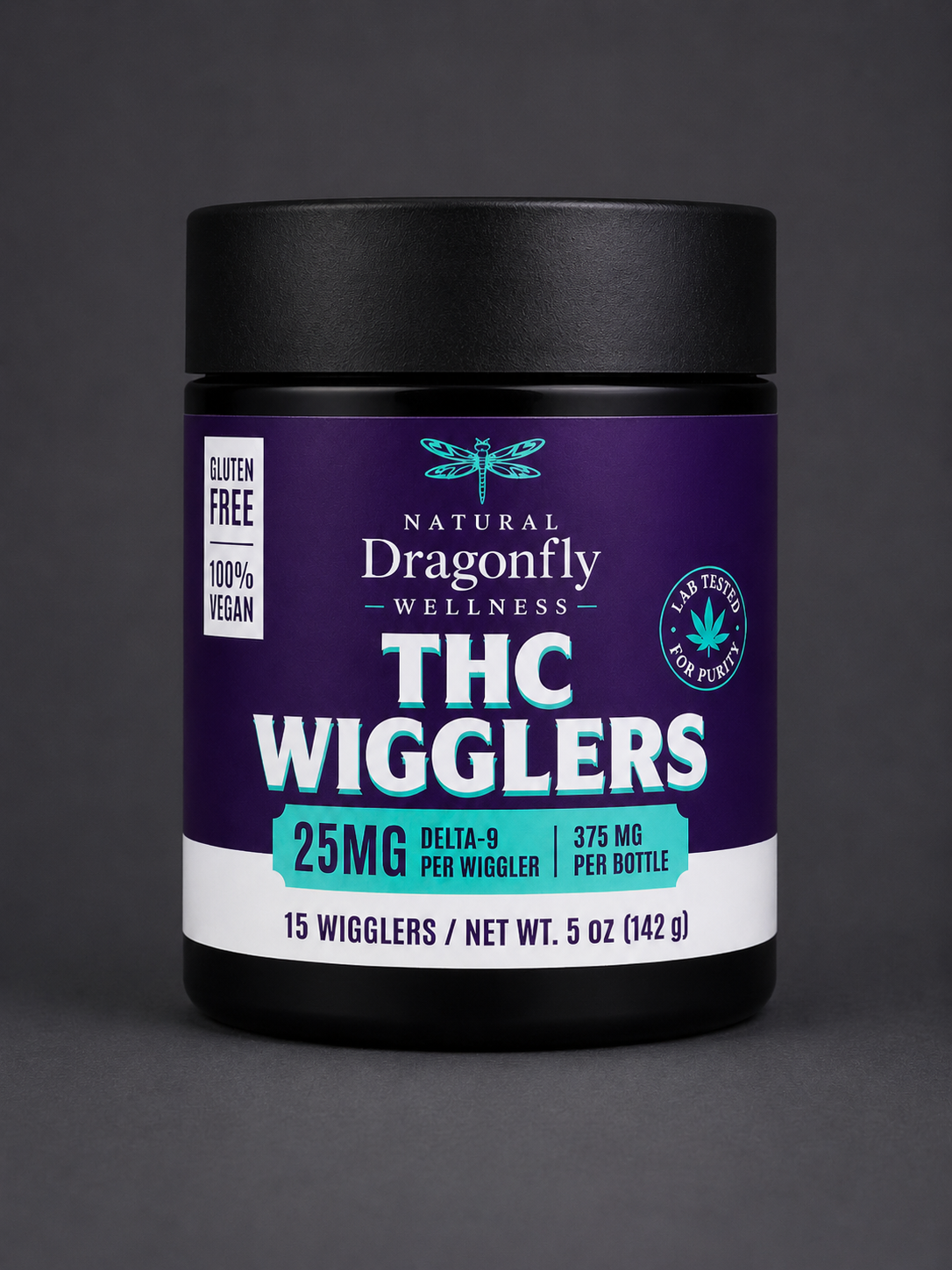 25mg Delta-9 THC Wigglers