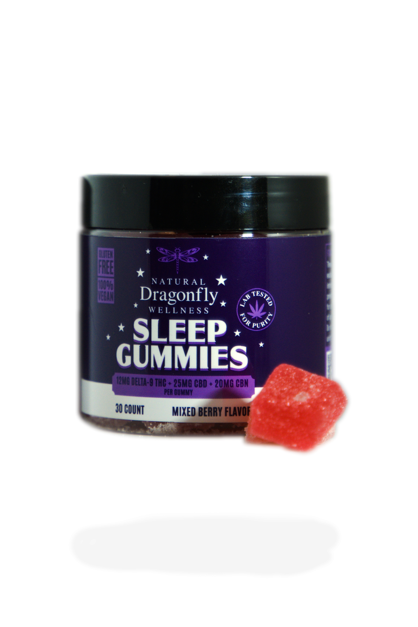 Sleep Gummies (10mg Delta-9 THC+ 25mg CBD + 20mg CBN)