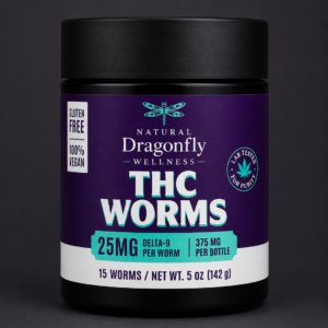 25mg Delta-9 THC Worms
