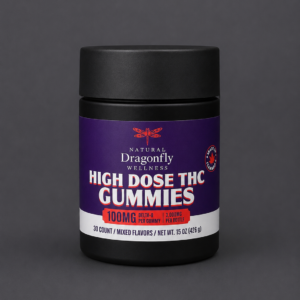 High Dose Delta-8 THC Gummies (100mg)